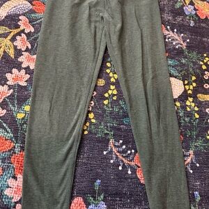 Beyond Yoga Spacedye Sage Green Leggings Small